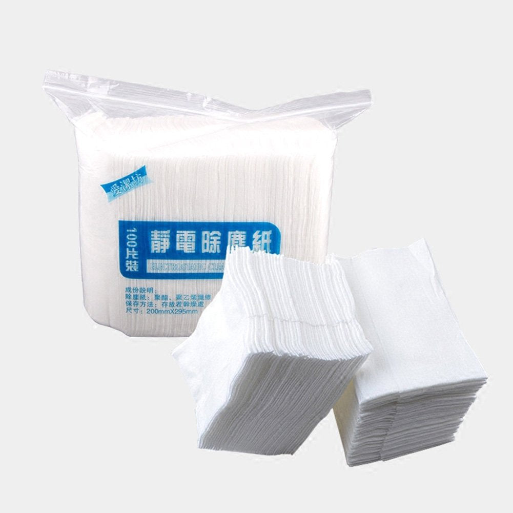 100Pc Disposable Floor Wipes Dry Wipe
