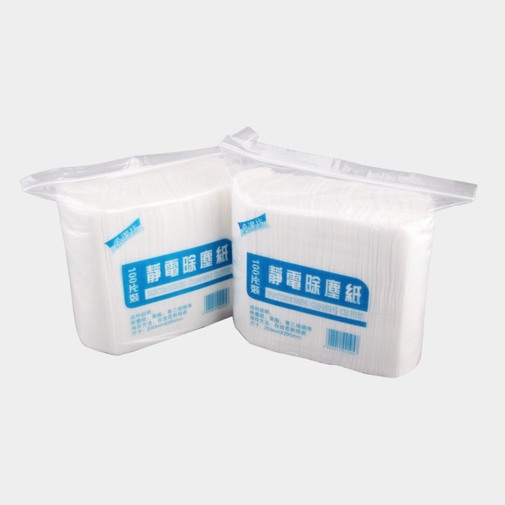 100Pc Disposable Floor Wipes Dry Wipe