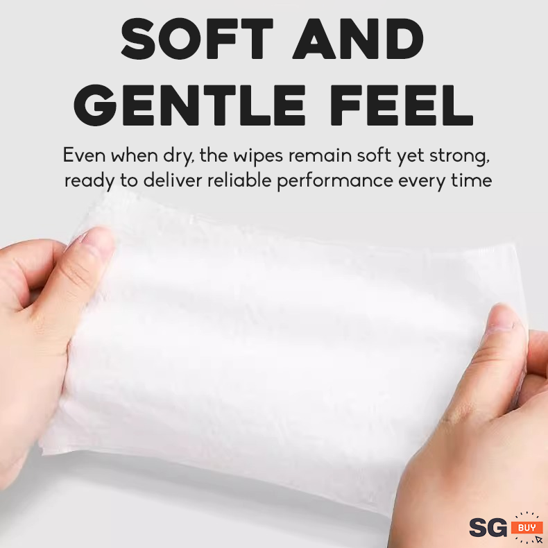 60 Pc Alcohol Wipes Antibacterial Sanitizer