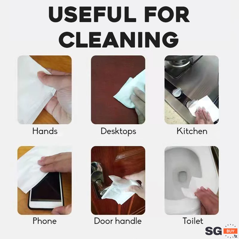 60 Pc Alcohol Wipes Antibacterial Sanitizer