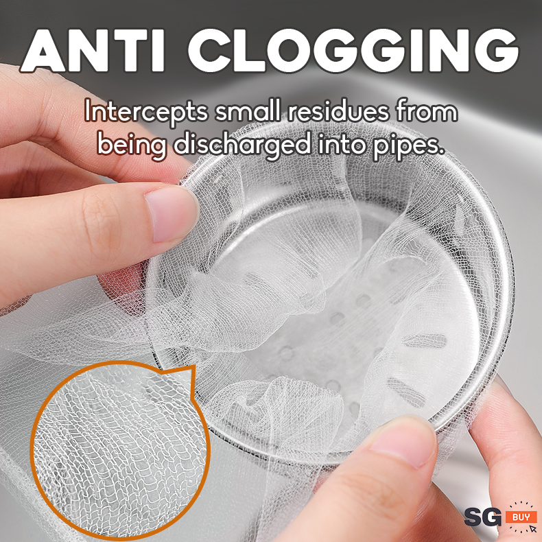100 Pcs Kitchen Sink Net Filter