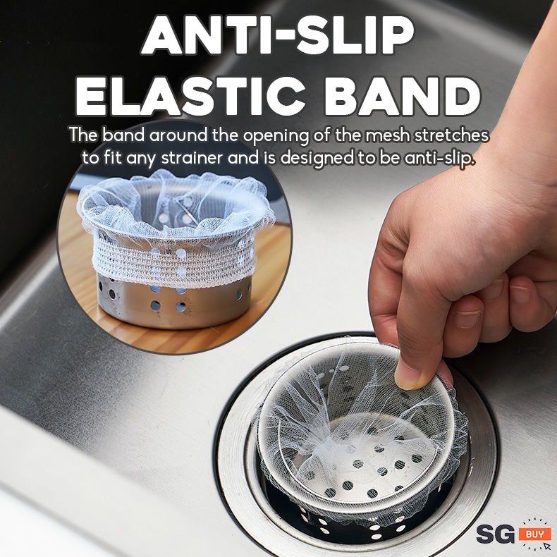 100 Pcs Kitchen Sink Net Filter