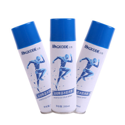 Sports Cold Spray Sprain Bruise Sprained Ankle Muscle Injury Cooling Pain Relief