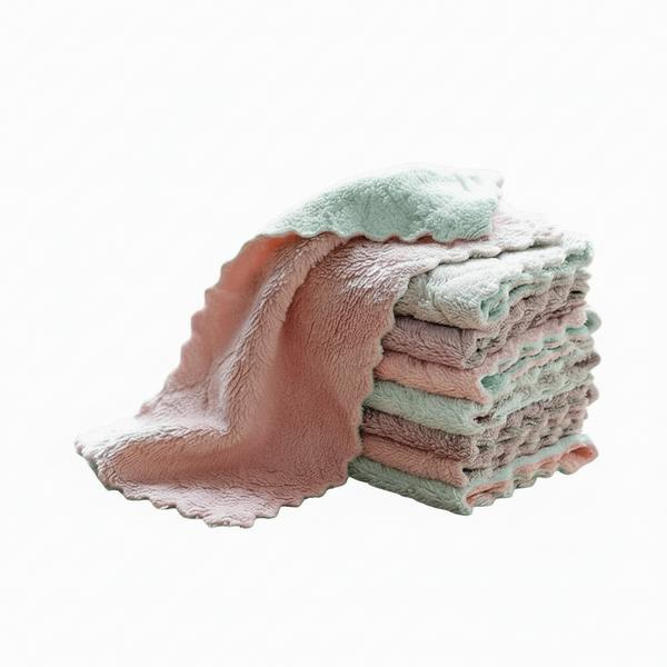 Reusable Kitchen Dish Cloth Microfiber Towel
