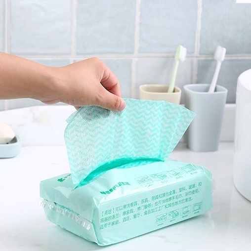 Disposable Kitchen Towel Paper Roll/Packet 50 pcs /80 pcs