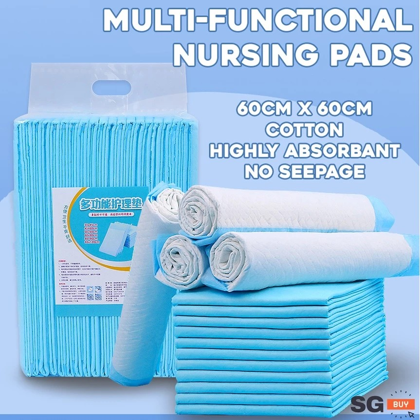 50/100 Pc Disposable Adult Nursing Pad Incontinence Sheet for Elderly Maternity Infant Baby Urines Adult Diaper Diapers
