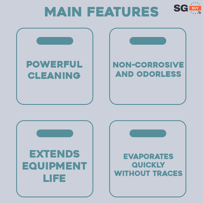 450ml Multi Purpose Cleaner Air Duster Keyboard Laptop Camera Desktop Compressed Air Spray - Image 8