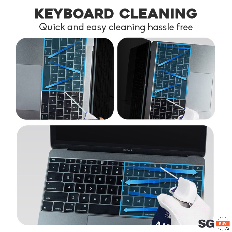 450ml Multi Purpose Cleaner Air Duster Keyboard Laptop Camera Desktop Compressed Air Spray - Image 11