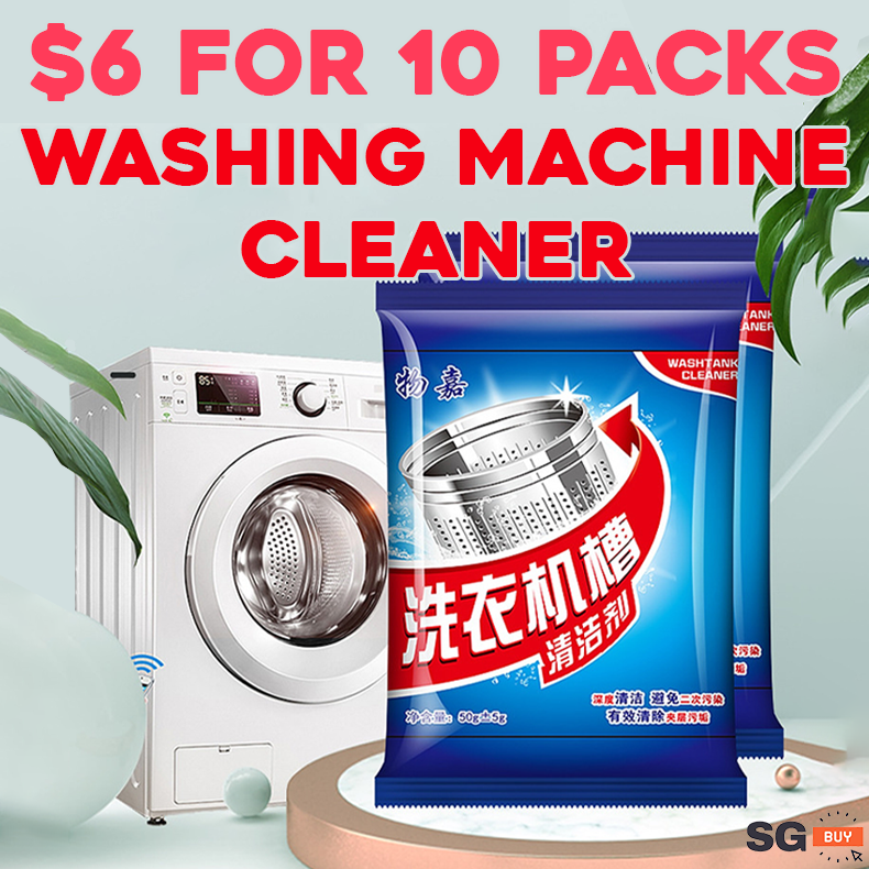 [SG SELLER] Washing Machine Cleaner Cleaning Powder Laundry Detergent Tube Washer disinfectant deodar