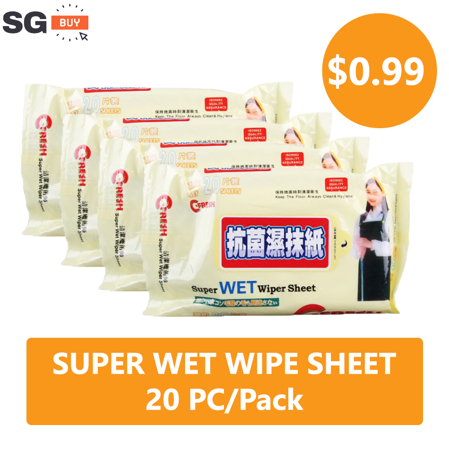Disposable Floor Wet Wipes Sheet Mop Cleaning Agent Anti-Bacteria Vacuum Dust-removing Electrostatic Wipe